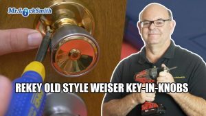 Rekey Old Wesier Key in Knob Locks