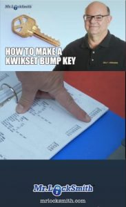 How To Cut a Kwikset Bump Key – Mr. Locksmith Northshore