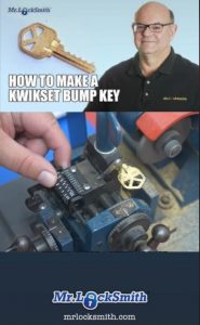 How To Cut a Kwikset Bump Key – Mr. Locksmith Northshore